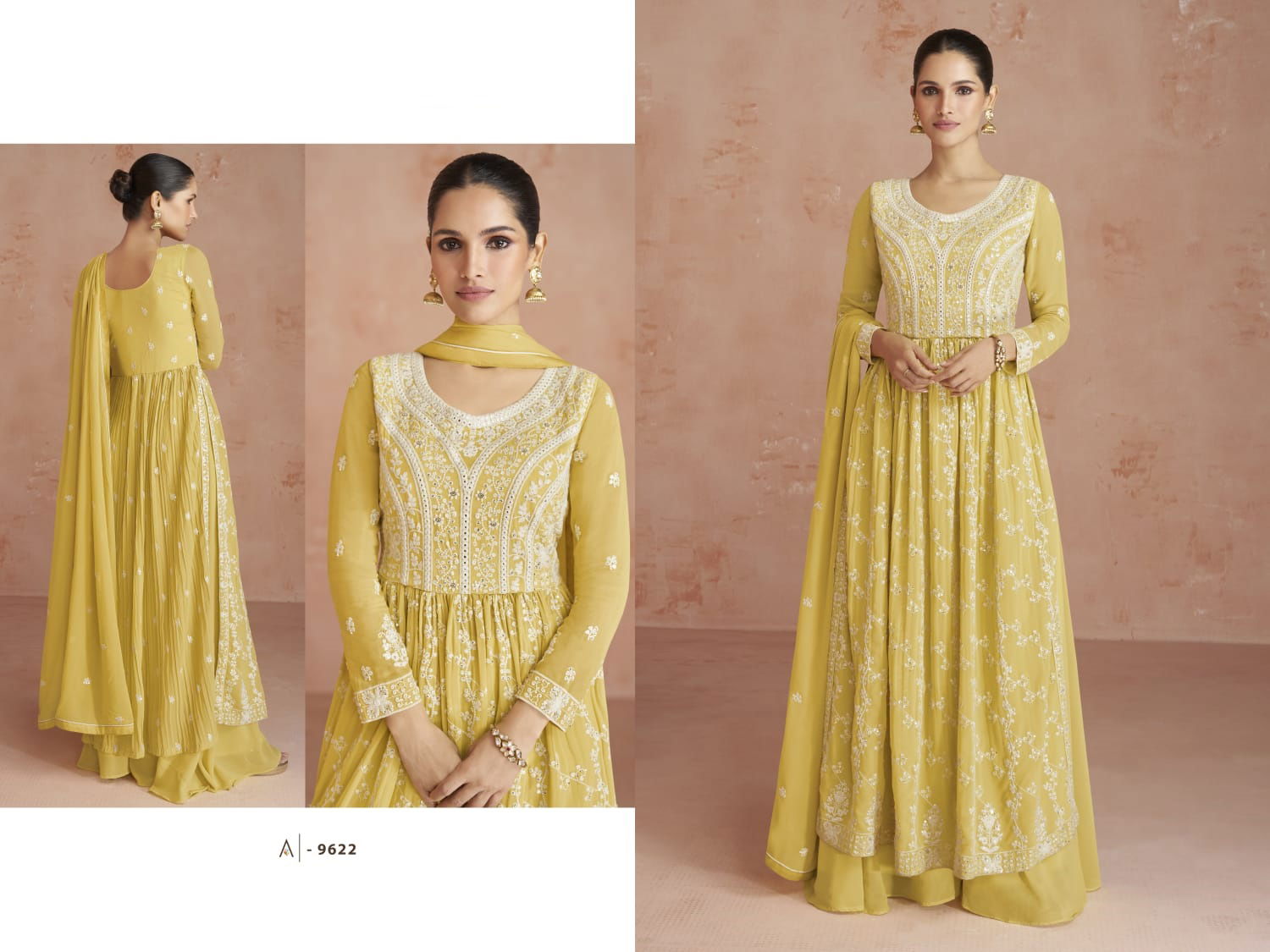 Inaya 9622 To 9625 Designer Salwar Suits Catalog